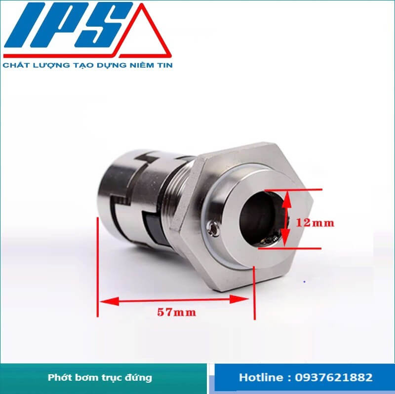 Phớt bơm trục đứng Grundfos-12